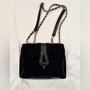 Steve Madden Black Bag with Chain Detail